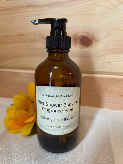 After-Shower Body Oil Fragrance Free